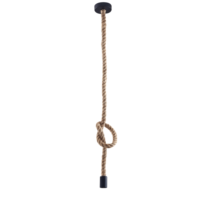 Lampa wisząca ROPE 1xE27/12W/230V