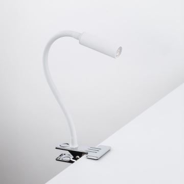 Lampa z klipsem LAGOS 1xG9/6W/230V biała