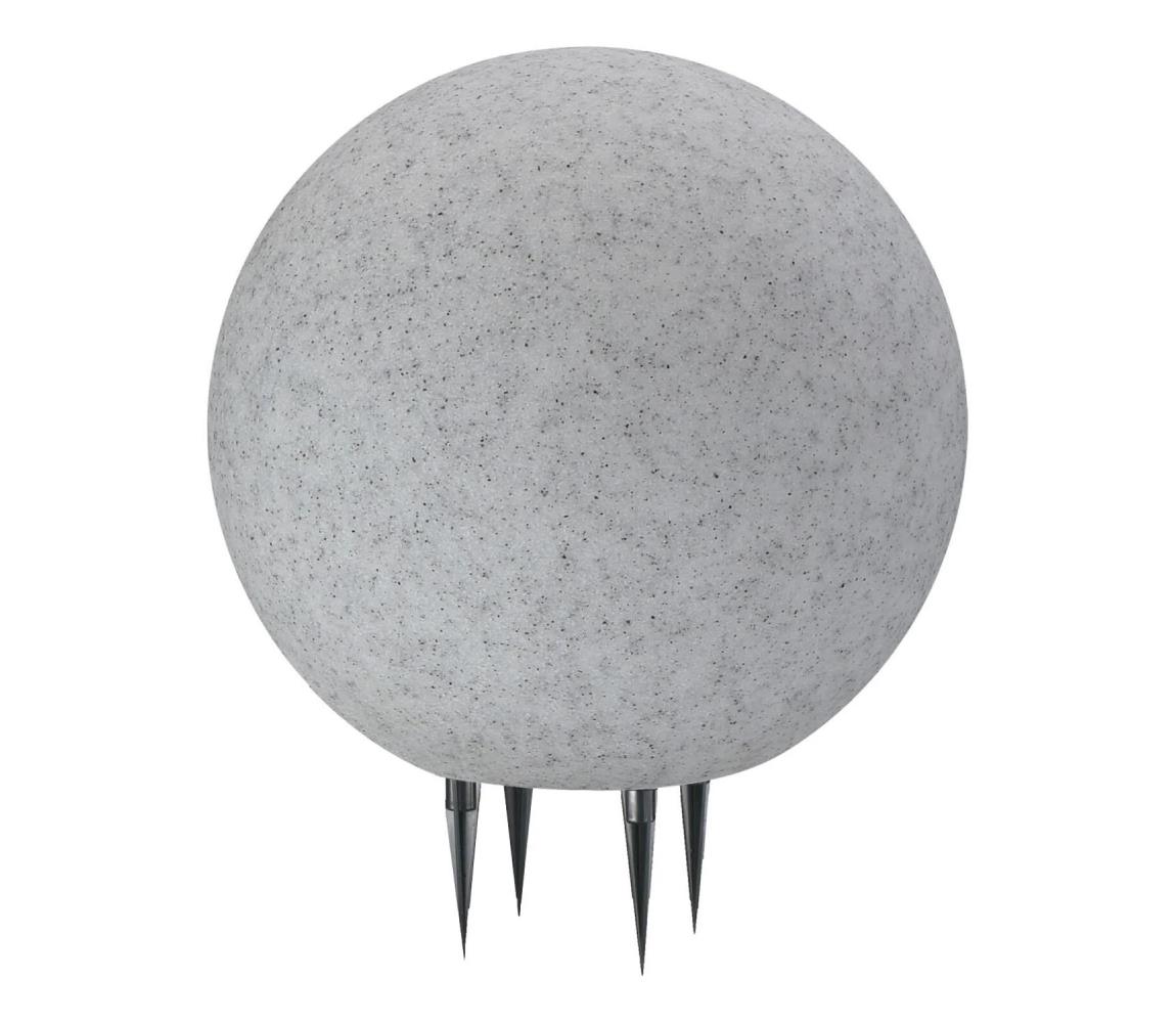 Lampa zewnętrzna ARGENTO 1xE27/15W/230V śr. 30 cm IP65 szary