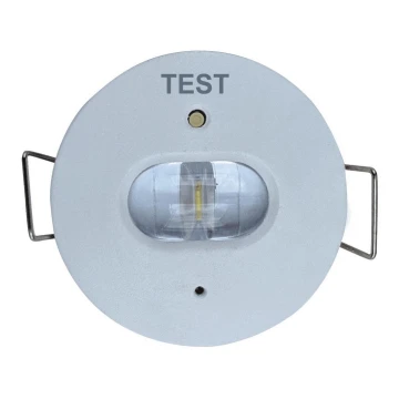 LED Awaryjna oprawa wpuszczana GATRION LED/1W/230V 6000K