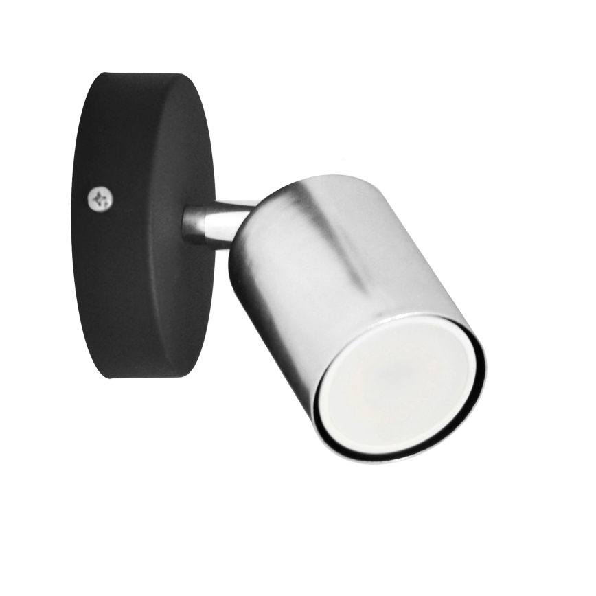 LED Kinkiet punktowy TUNE 1xGU10/4,8W/230V matowy chrom/czarne