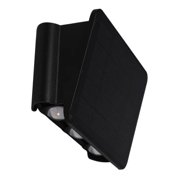 LED Kinkiet solarny ALF LED/4W/3,2V 6000K IP54 czarny