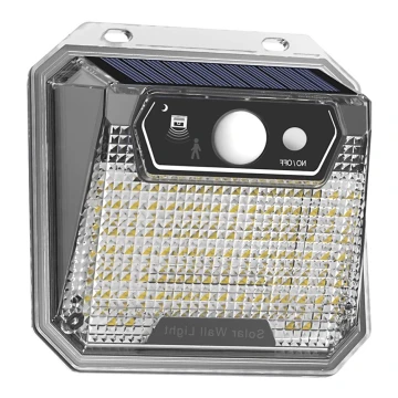 LED Kinkiet solarny z czujnikiem LED/5,5V IP65