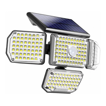 LED Kinkiet solarny z czujnikiem LED/5W/5,5V IP65