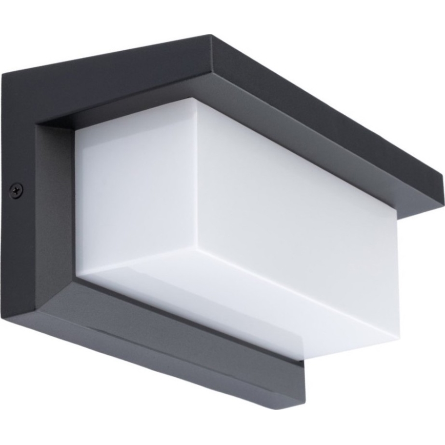 LED Kinkiet zewnętrzny NEELY 1xE27/10W/230V 3000K IP54 antracyt