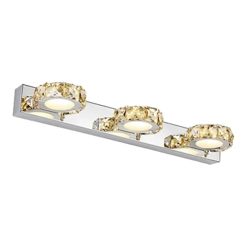 LED kryształowy CHAMPAGNE 3xLED/3W/230V