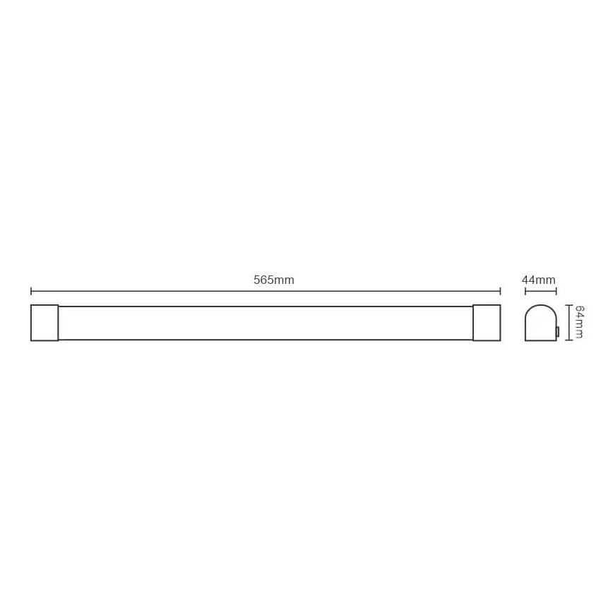 LED Kuchenne oświetlenie podszafkowe LED/15W/230V IP44