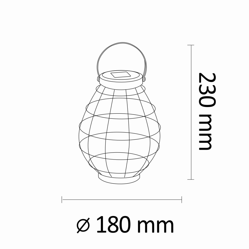 LED Lampa solarna KOGE LED/1,2V IP44