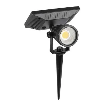 LED Lampa solarna SPIKE LED/2W/5,5V IP65 3000K