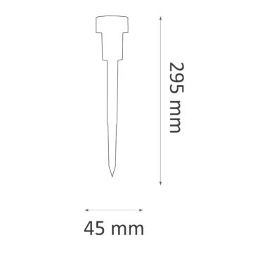 LED Lampa solarna STIK LED/1,2V IP44