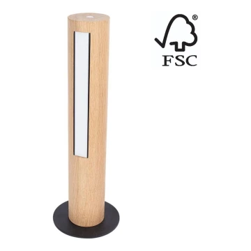 LED Lampa stołowa ściemnialna CONOR LED/9W/230V dąb – FSC certyfikowano