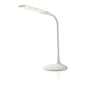 LED Lampa stołowa ściemnialna LED/6W/5V 2200 mAh biała +