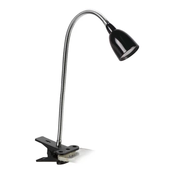 LED Lampa stołowa z klipsem LED/2,5W/230V czarny