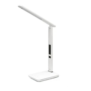 LED Lampa stołowa z wyświetlaczem LED/9W/230V biała