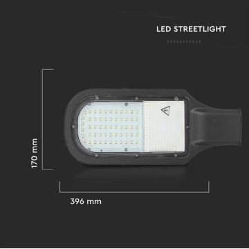 LED Lampa uliczna SAMSUNG CHIP LED/50W/230V 6400K IP65