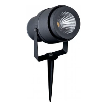 LED Lampa zewnętrzna LED/12W/100-240V IP65 3000K szara