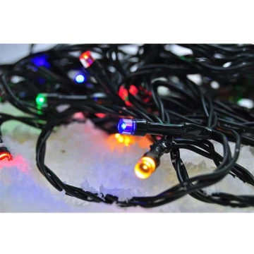 LED Łańcuch świąteczny zewnętrzny 55 m 500xLED/230V kolorowy IP44