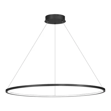 LED Łazienka żyrandol na lince SATURNO LED/57W/230V IP44 antracyt