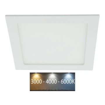 LED Łazienkowa oprawa wpuszczana LED/24W/230V 3000/4000/6000K IP44