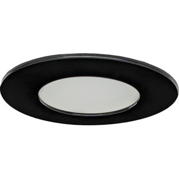 LED Łazienkowa oprawa wpuszczana BONO LED/5W/230V 3000K IP65 czarna