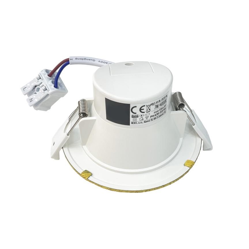 LED Łazienkowa oprawa wpuszczana LED/7W/230V 4000K beżowa IP44