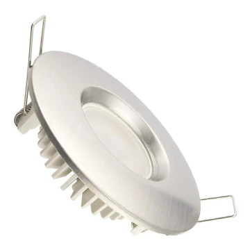 LED Łazienkowa oprawa wpuszczana LED/7W/230V 4000K srebrna IP44