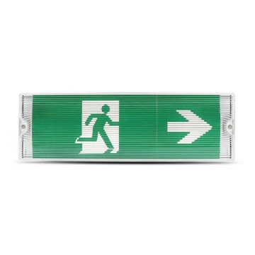 LED Oprawa awaryjna EMERGENCY EXIT LED/3W/230V IP65 6000K 1200mAh