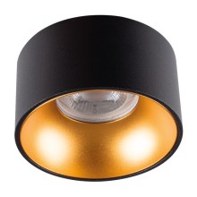 LED Oprawa wpuszczana MINI RITI 1xGU10/25W/230V czarna/złota