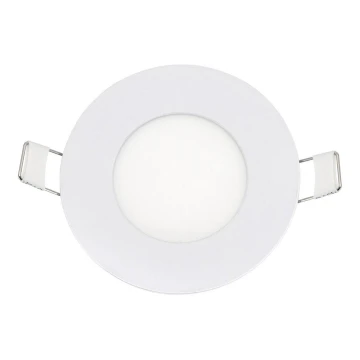 LED Oprawa wpuszczana QTEC LED/3W/230V 2700K śr. 8,3 cm