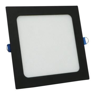 LED Oprawa wpuszczana RIGEL LED/10W/230V 4000K 16,8x16,8 cm czarne