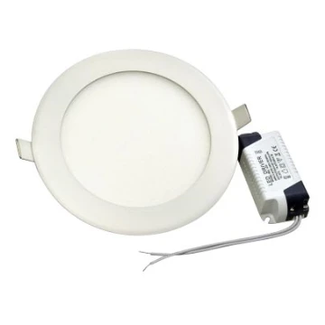 LED Oprawa wpuszczana RIKI-V LED/12W/230V pr.175 mm IP40