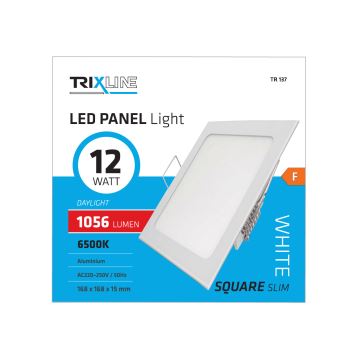 LED Oprawa wpuszczana SQUARE LED/12W/230V 6500K