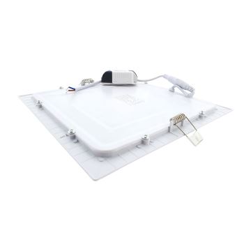 LED Oprawa wpuszczana SQUARE LED/18W/230V 2700K