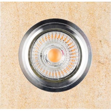 LED Oprawa wpuszczana VITAR 1xGU10/5W/230V CRI 90 piaskowiec – certyfikat FSC