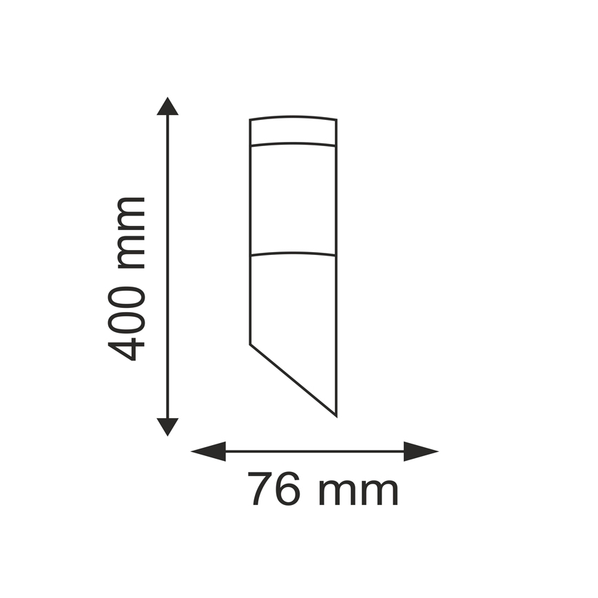 LED Oświetlenie zewnętrzne LIVIA 1xE27/6W/230V IP44