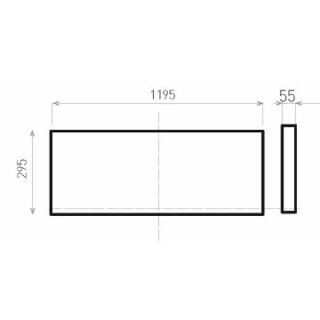 LED Panel natynkowy ILLY II UGR LED/36W/230V