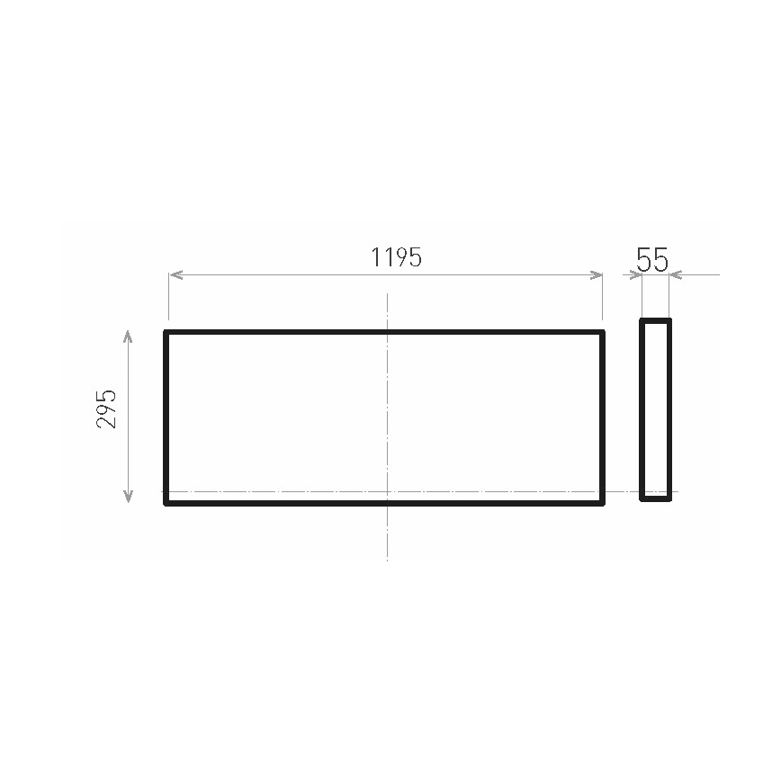 LED Panel natynkowy ILLY II UGR LED/36W/230V