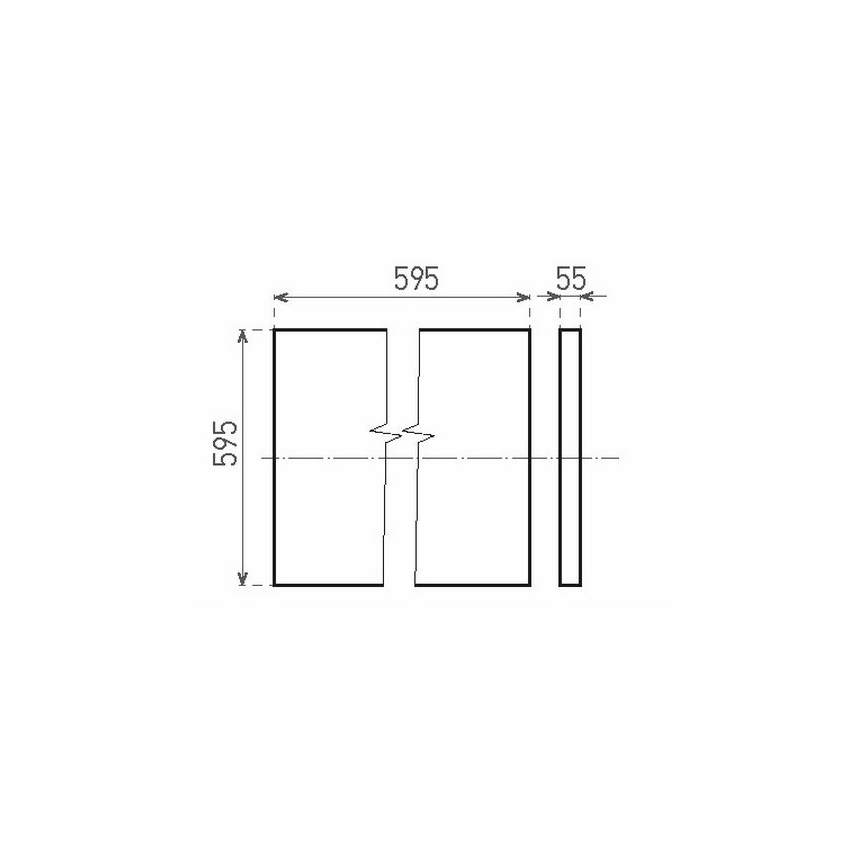 LED Panel natynkowy ILLY UGR LED/42W/230V