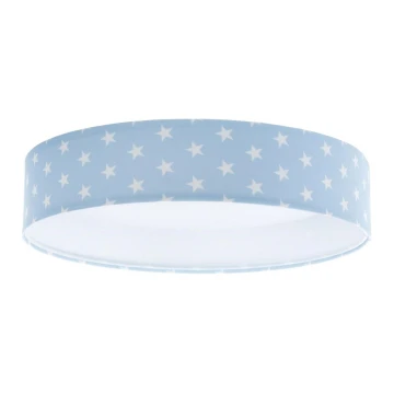 LED Plafon GALAXY KIDS LED/24W/230V stars niebieski/białe