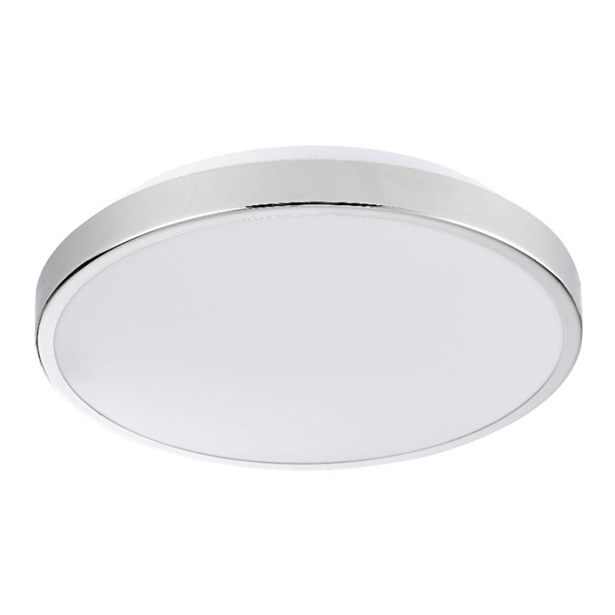 LED Plafon KERN LED/15W/230V śr. 30 cm chrom błyszczący