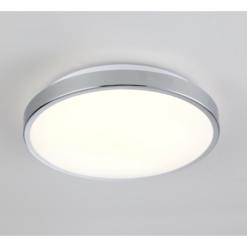 LED Plafon KERN LED/15W/230V śr. 30 cm chrom błyszczący