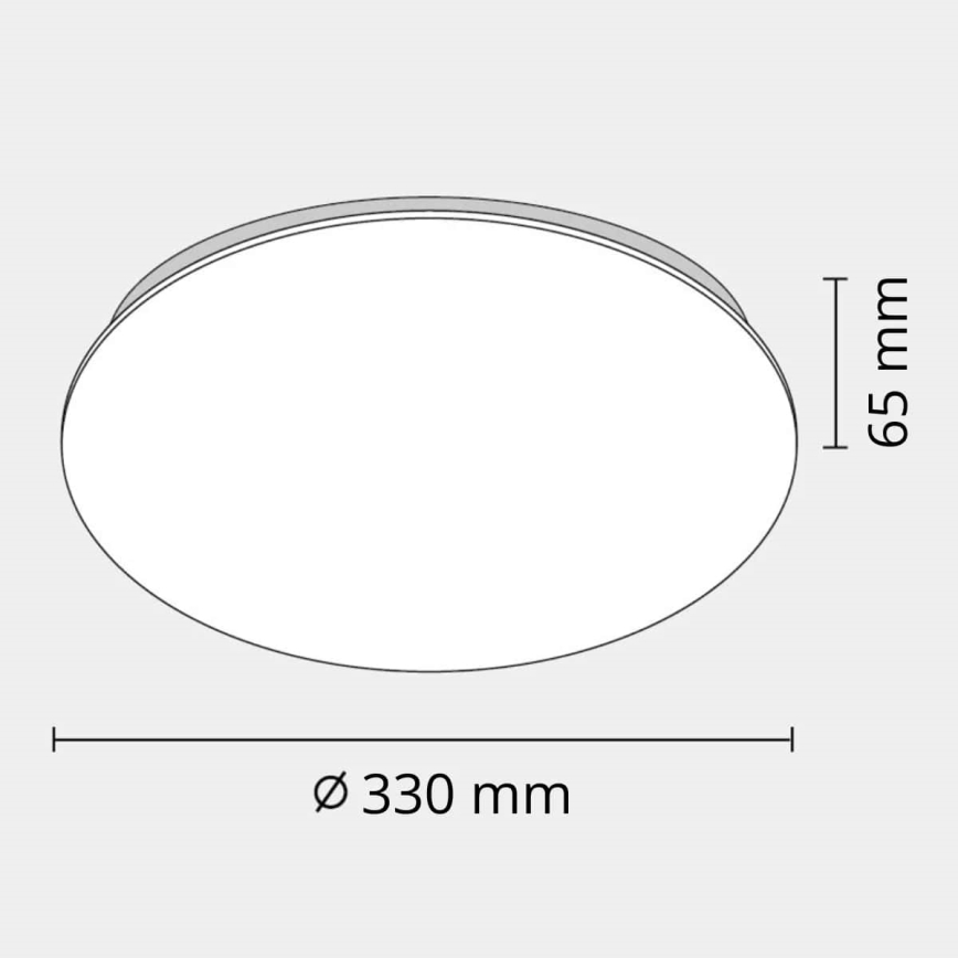 LED Plafon łazienkowy ADAR LED/12W/230V IP44 4000K