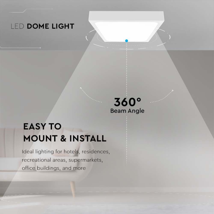 LED Plafon łazienkowy LED/24W/230V 3000K IP44 biały