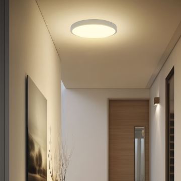 LED Plafon łazienkowy LED/36W/230V IP44 6500K śr. 35 cm biały