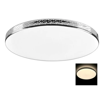 LED Plafon łazienkowy MOON LED/18W/230V chrom IP44