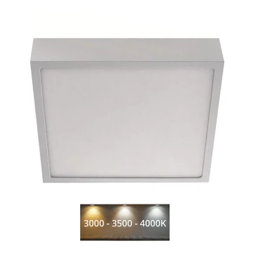 LED Plafon NEXXO LED/21W/230V 3000/3500/4000K 22,5x22,5 cm biały