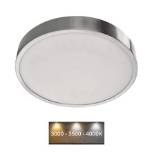 LED Plafon NEXXO LED/28,5W/230V 3000/3500/4000K śr. 30 cm chrom