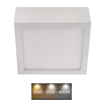 LED Plafon NEXXO LED/7,6W/230V 3000/3500/4000K 12x12 cm biały