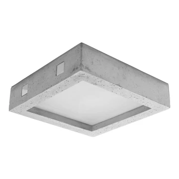 LED Plafon RIZA LED/18W/230V beton
