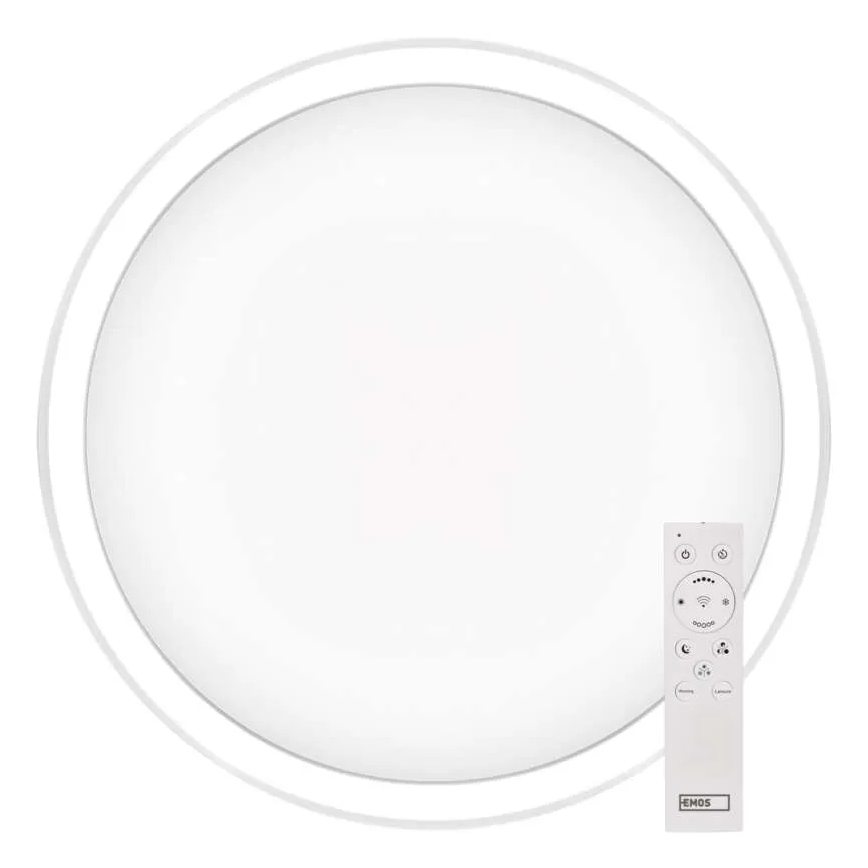 LED Plafon ściemnialny GoSmart LED/30W/230V śr. 40 cm 2700-6500K Wi-Fi Tuya + pilot zdalnego sterowania